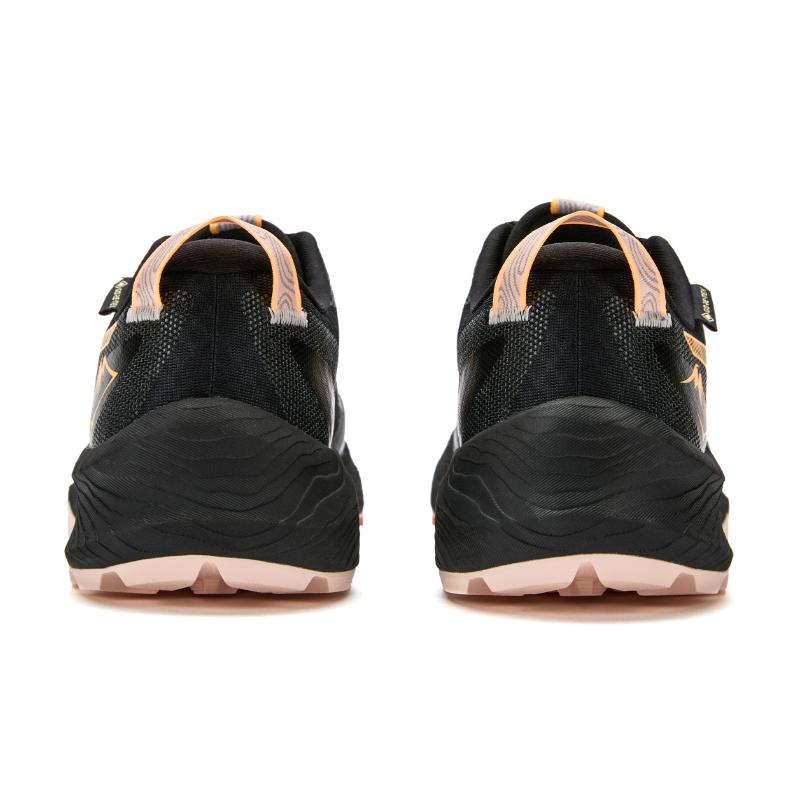 Asics Gel Trabuco 12 GORE-TEX Black Stadium Orange Women Sneakers 1012B607-003