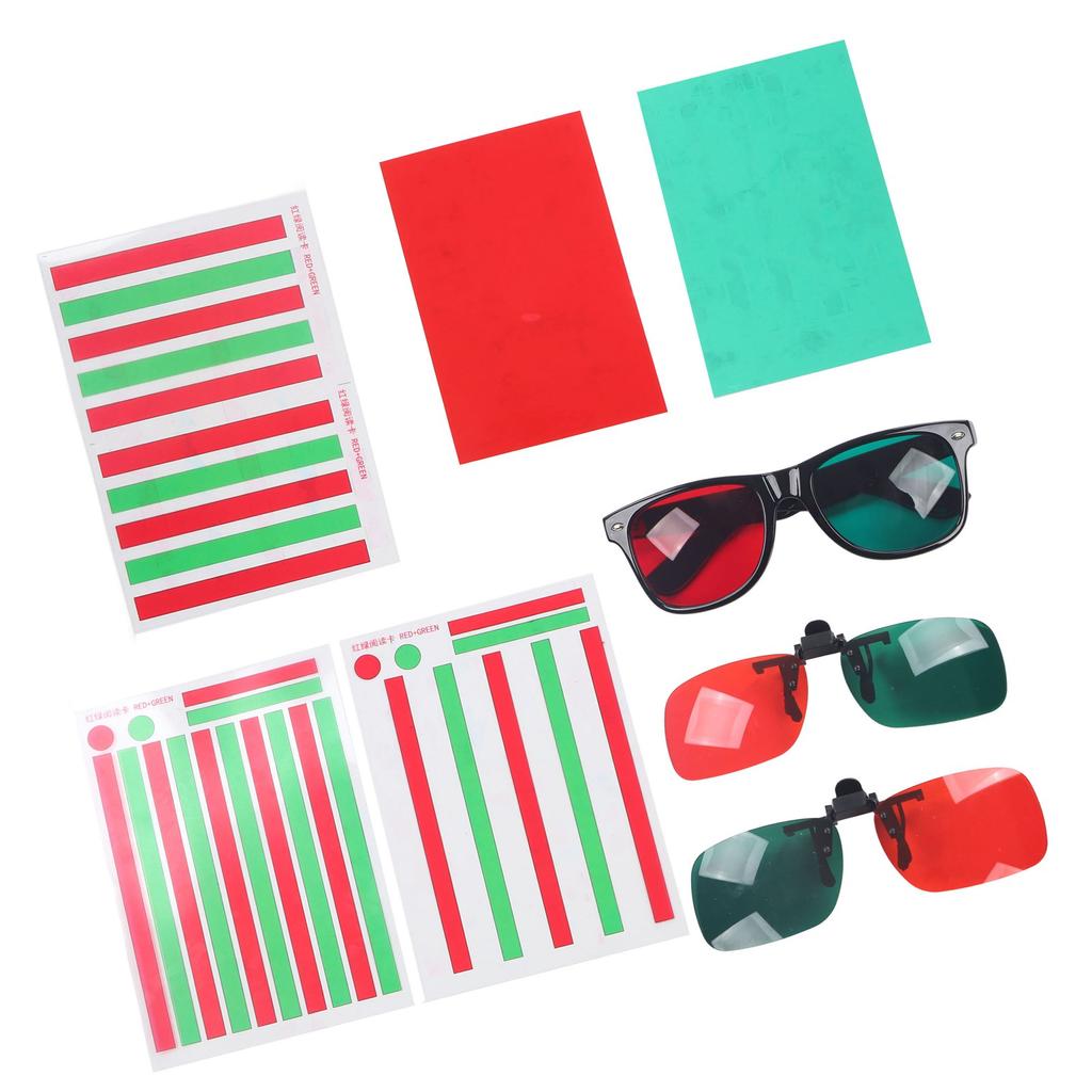 Protanopia Anerythrochloropsia Reading Device Amblyopia Correct Color Blindless Training Glasses