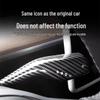Tesla Model 3/Y Carbon Fiber Gear Lever Cover & Paddle Shifter Decor