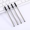 Luxury Metal Ballpoint Pen Business Signature Fountain Pen Student Gift Writing Tools Blue/Black Ink Gel Pen for School Office