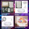 3D Big Cloud Lightning Light USB-Powered Music Sync Color Changing Led Lights for Adults Kids Indoor Home Bedroom