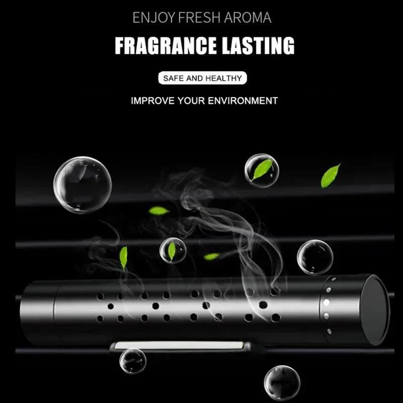 Car Air Freshener Vent Clip Auto Interior Perfume Diffuser, Long-Lasting Scent for Vehicles 5 Styles, Refillable Car Accessories