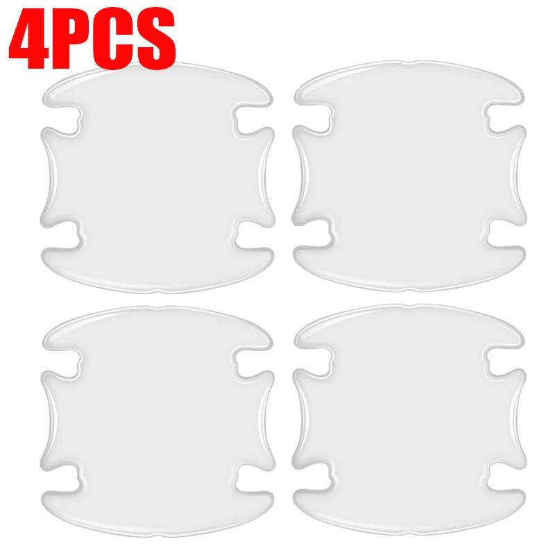 Transparent Car Door Handle Bowl Anti-scratch Stickers Strip Protection Rearview Mirror Anti-collision Invisible Clear Strips