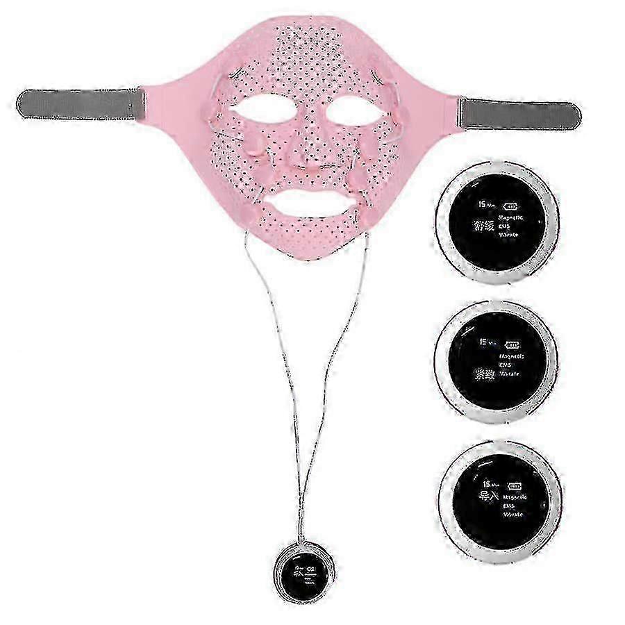 EMS Face Massager with V-Shaped Design - Electric Pulse Device for Skin Rejuvenation