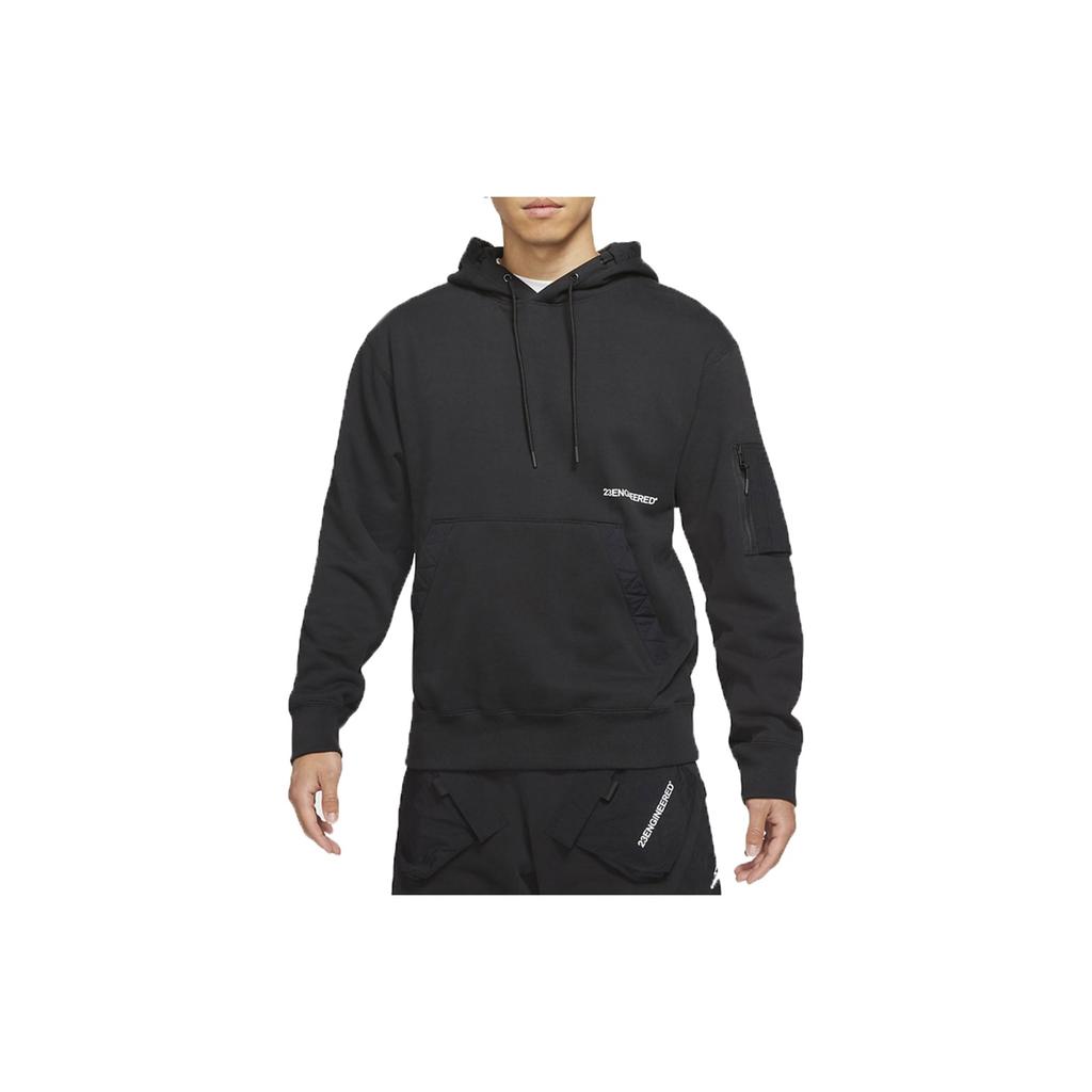 Jordan 23 Engineered Oddychająca Bluza Z Kapturem Męska Topy Czarny DA7179-010
