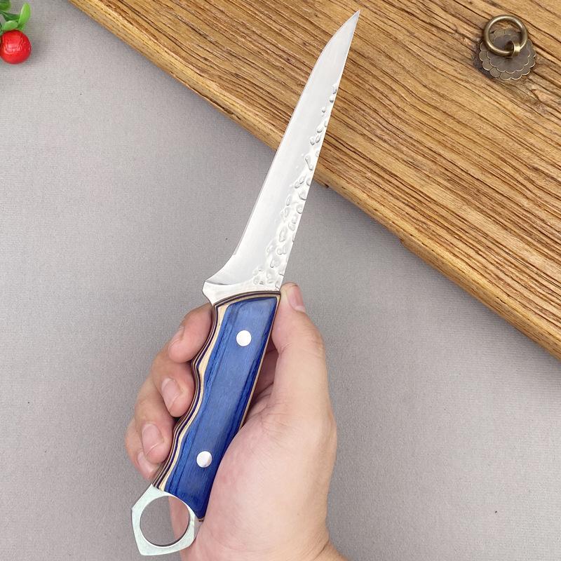 Geschmiedetes Ausbeinmesser, Küchenmesser, Kochmesser, Grillmesser, Angeln, Schneiden von Obst und Gemüse, Schälwerkzeuge