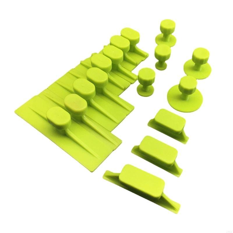 28GC 16/32Pcs Glues Tabs Dent Removal Tool Car Dent Repair Car Dent Removal Tool Auto Paint Dent Repair Glues Tabs