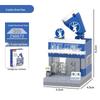 City Streetscape Building Blocks: Coffee Cola Convenience Store Models & Ornaments for Kids