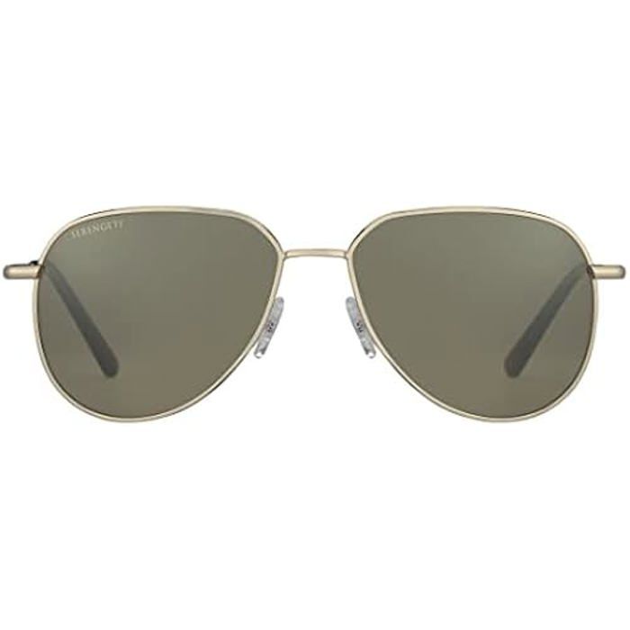 Lunettes de Soleil - SERENGETI - Haywood - Doré Clair - Aviator - Protection Catégorie 3