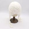 Female Winter Western Sichuan Travel Photo Show Face Small Ear Hat Trendy Rabbit Hair Knitted Fluffy Pullover Hat