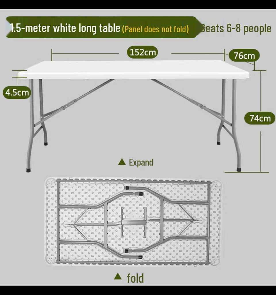 Portable Waterproof Folding Table for Outdoor Events