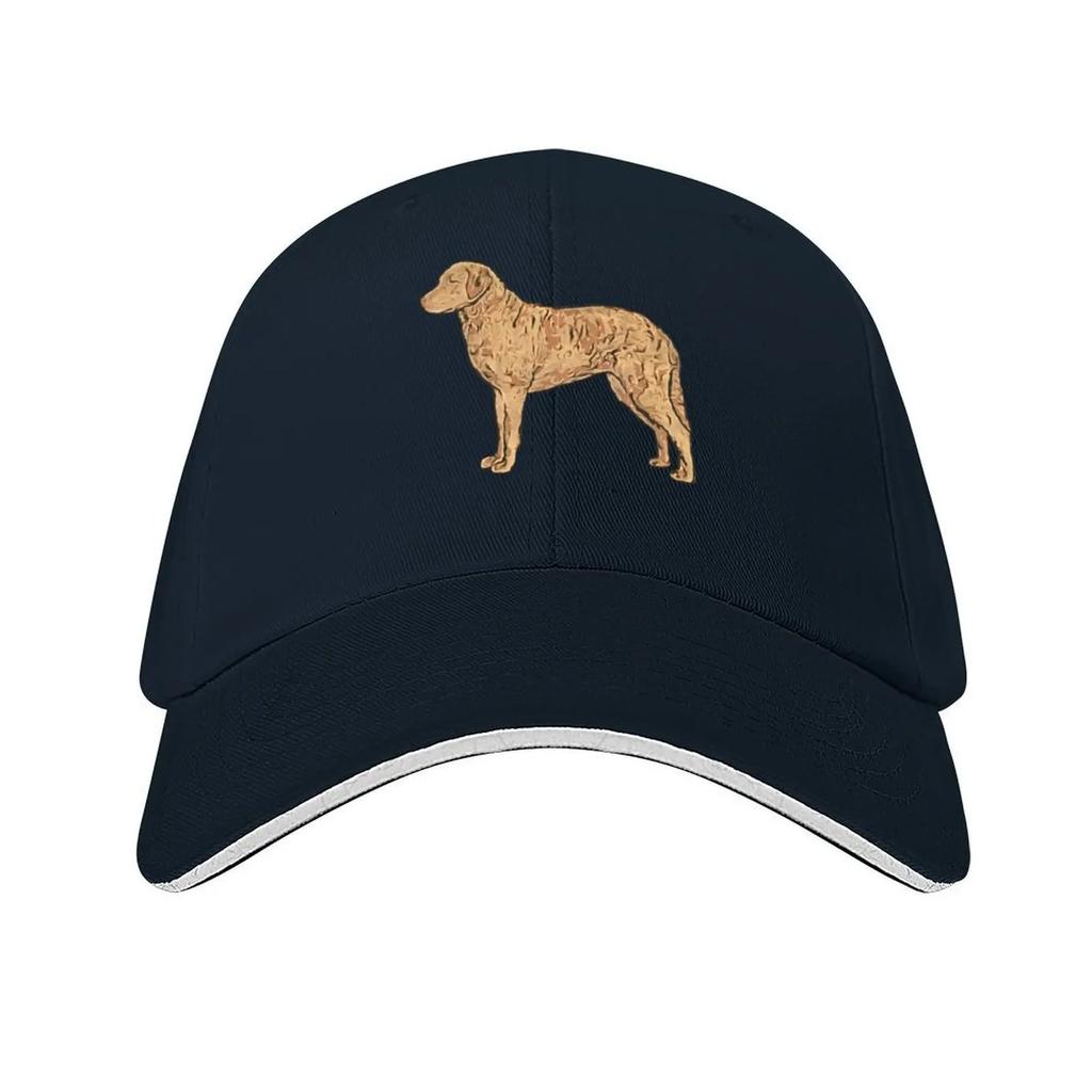 Chesapeake Bay Retriever Colorful Silhouette Baseball Cap Hiking Hat Thermal Visor Sunscreen Ball Cap Women Unisexs