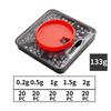 100pcs Fishing Weights Sinkers Fishing Tackle Accessories Open Mouth Design Weights Split Shot Fishing Sinkers 5 Sizes