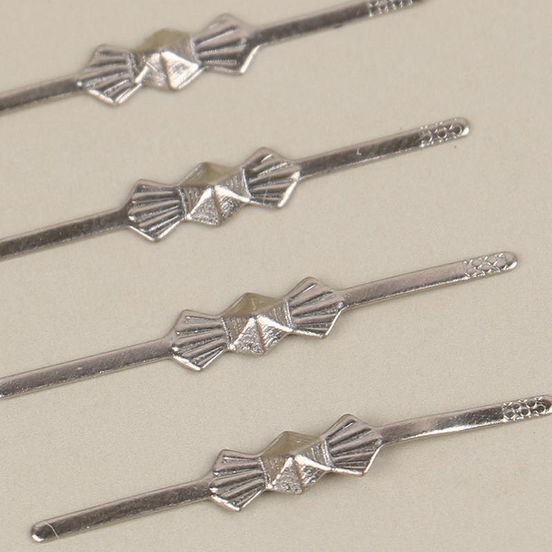 500 Stück/Beutel 25 mm Metall Schmetterlingsschnallen Verbinder für Pendelleuchten Teile