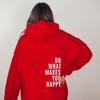 Womens Hooded Sweatshirt Streetwear Loose Fit Long Sleeve Printed Pullover Casual Top