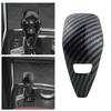 For BMW G20 G21 X3 G01 X4 G02 2022 G29 G22 G23 G26 F40 F44 G42 ABS Carbon Fiber Gear Shift Knob Cover Trim Car Styling Acc