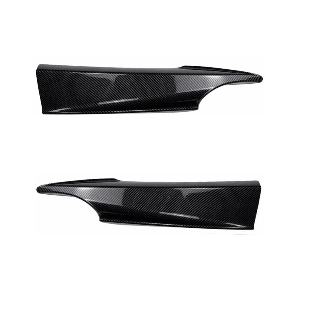 

For BMW 3 Series GT F34 320i 325i M Sport 2014- Car Front Bumper Lip Spoiler Side Cover Diffuser Splitter Corner Body Kit Carbon Look