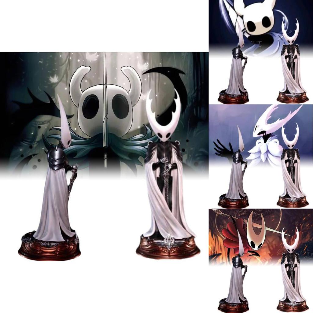 High Quality Pvc Hollow Knight White Prince Figurine Boxed Collectible Model 29cm