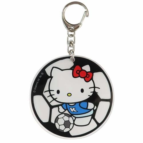 

Акриловый брелок Sanrio Hello Kitty Sports Soccer HKKC1026 Белый