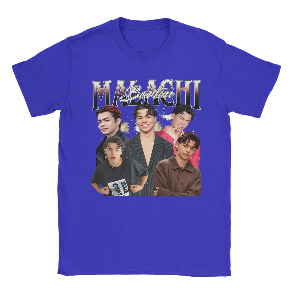 Malachi Barton American Actor Poster T Shirt Harajuku T-Shirts Short Sleeves Tshirt Summer 100 Cotton Round Neck 5XL 6XL Tees