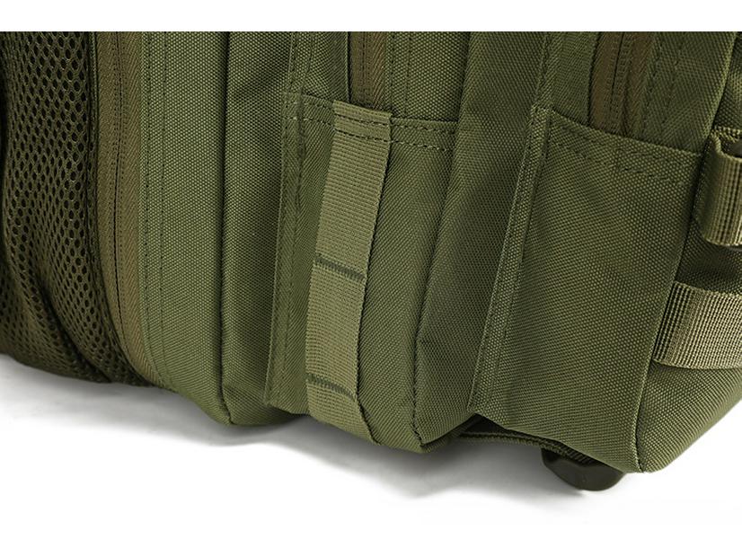 Camouflage Outdoor Tactical Backpack with Large Capacity, Double Shoulder Straps, Side Pockets for Cycling, Hiking, Travel, and Mountaineering