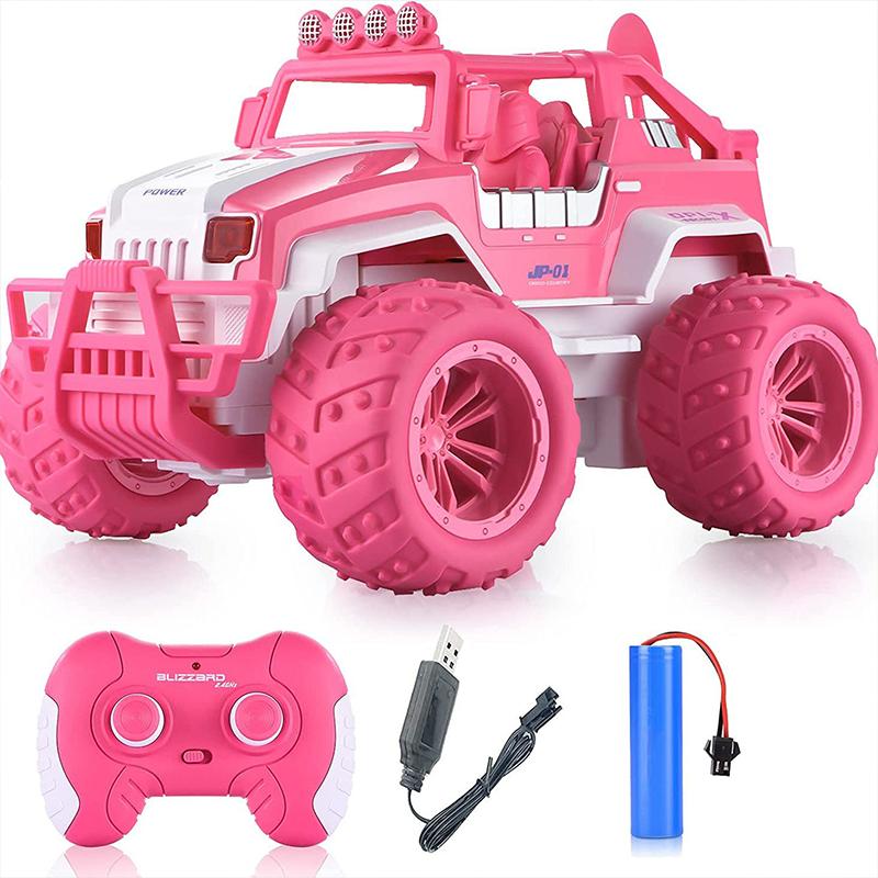 Remote Control Off-road Vehicle Pink Girl Toy Remote Control Car Climbing Car Children Boy Girl Toy Car Gift