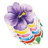 Themed Summer Colorful Flowers Leaf Patterns Paper Placemats Party Decorations