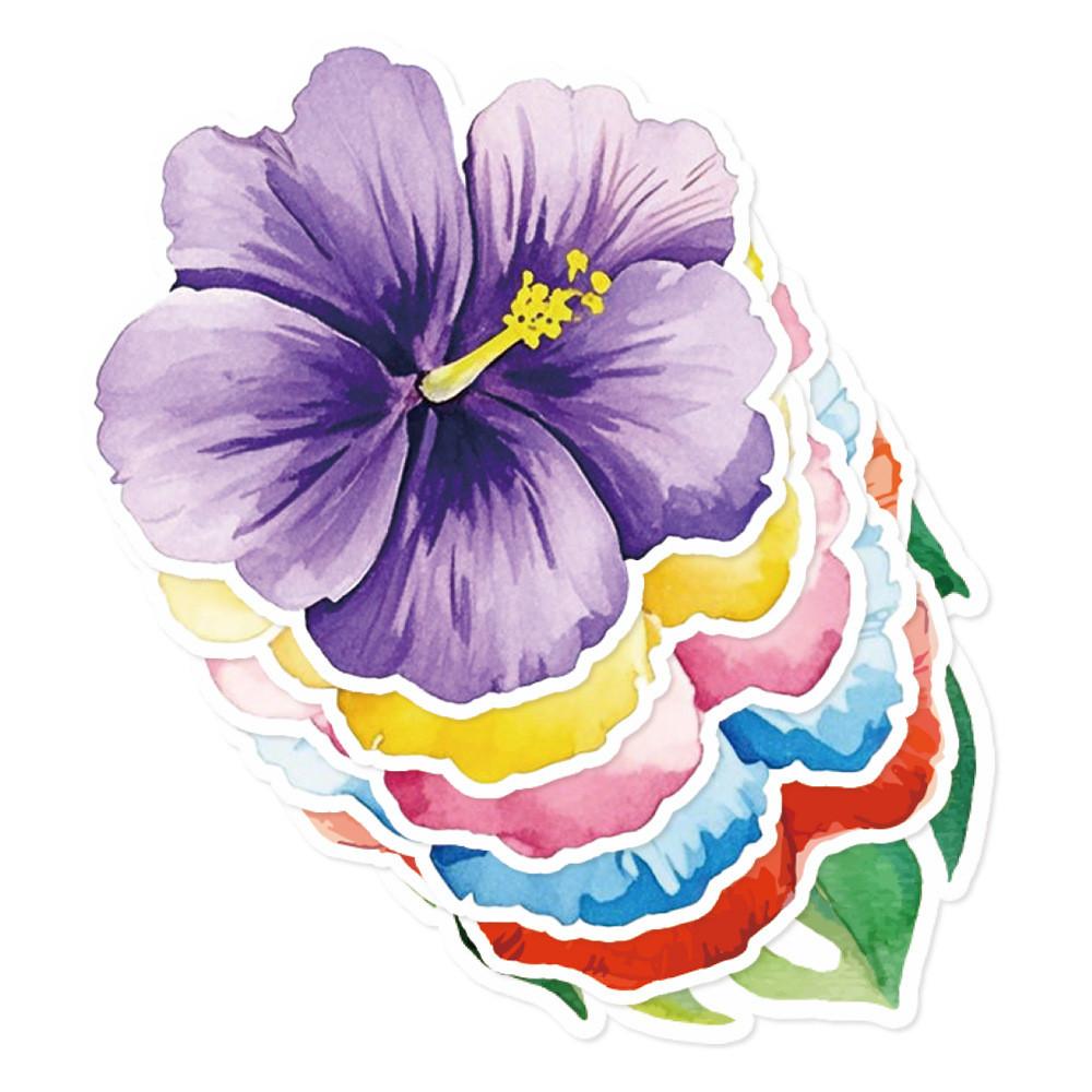 Themed Summer Colorful Flowers Leaf Patterns Paper Placemats Party Decorations