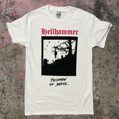 Hellhammer Μπλούζα hellhammer, bathory, darkthrone, πανκ μπλούζα, μαύρη Unisex Μπλούζα