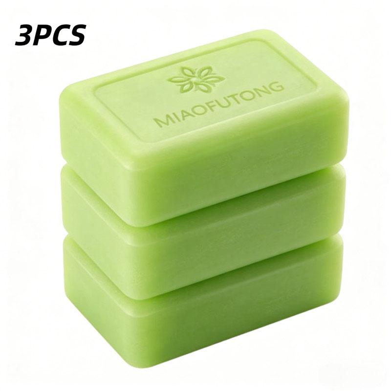 115g Tea Tree Oil Soap Bar for Men Women Natural Plant Extract Handmade Soap Deep Cleansing Soothing for Dry Skin Exfoliate Skin