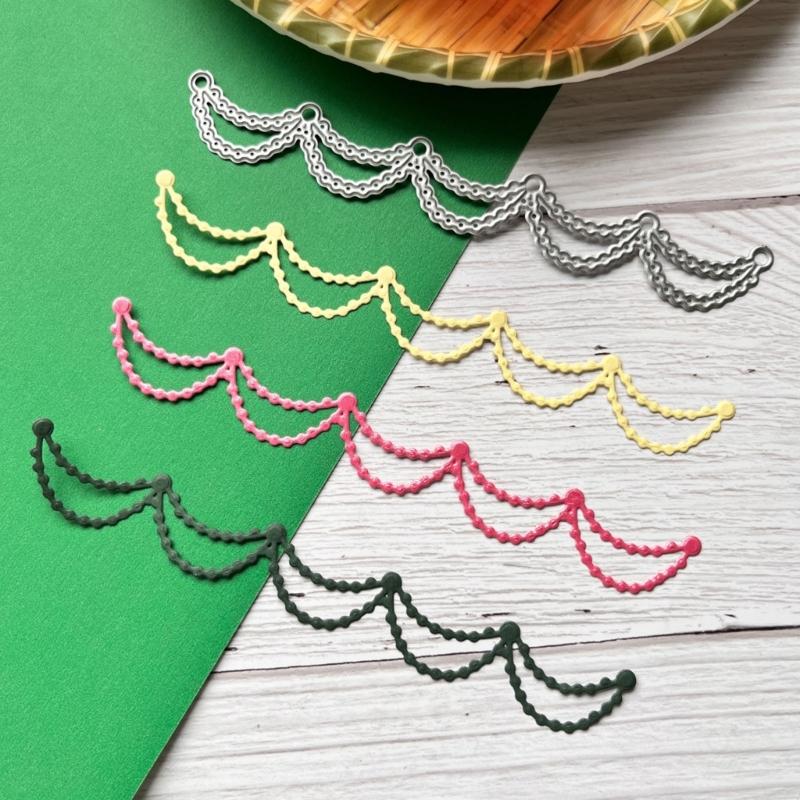 Lacelike Embossing Cutting Dies Lacing Embossing Die Cuts for Card Making DIY Scrapbooking Album Paper Crafts