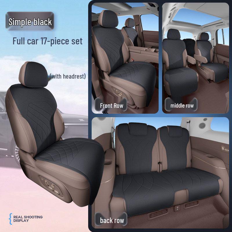 Universal All-Season Seat Cushion for ZEEKR LS9 (2026) - New Six-Seater Car Interior Cover