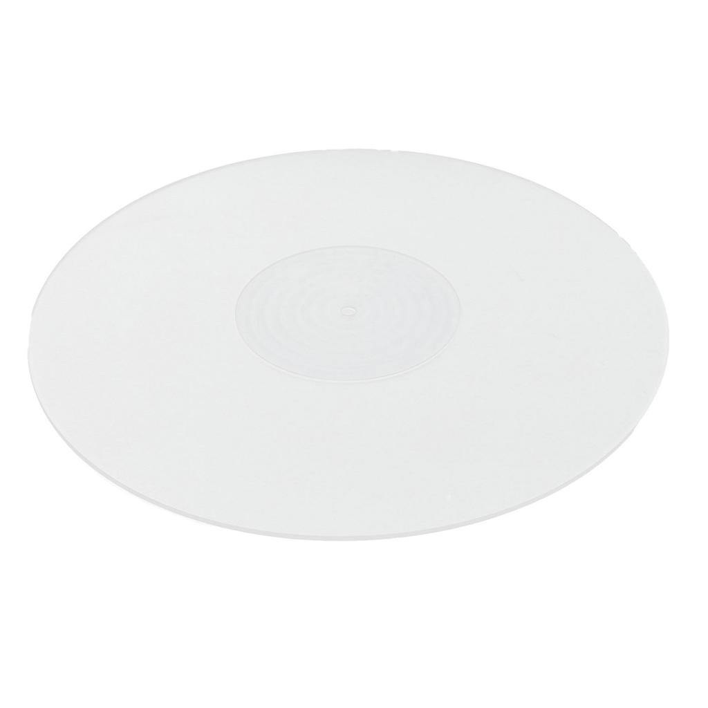 Record Turntable Pad Anti Static Acrylic Improve Sound Quality Professional Turntable Slipmat for 12 Inch Record