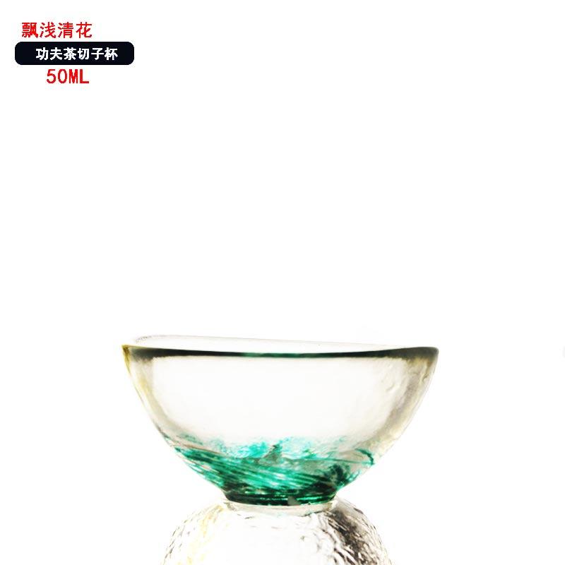 Japanese Style Colour Sake Glasses Creative Patterns Small Teacup 40ML 55ml Household Tavern Glass Cup Refined Kung Fu Tea Cup