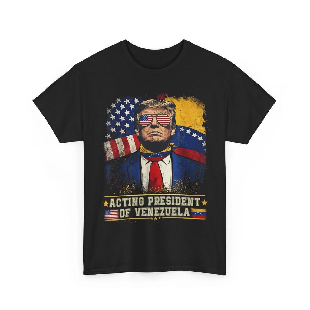 Interimspräsident von Venezuela Trump T-Shirt