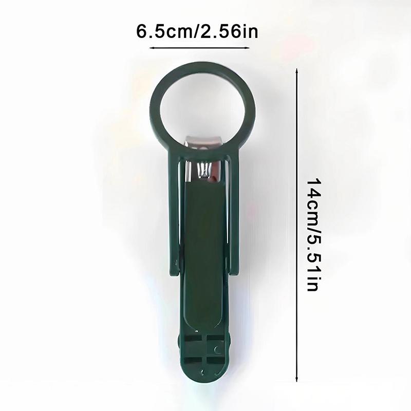Nail Clipper With Magnifying Glass The Elderly Practical Stainless Steel Nail Clipper Anti-Splash Beauty Big Clipper Tool Gifts