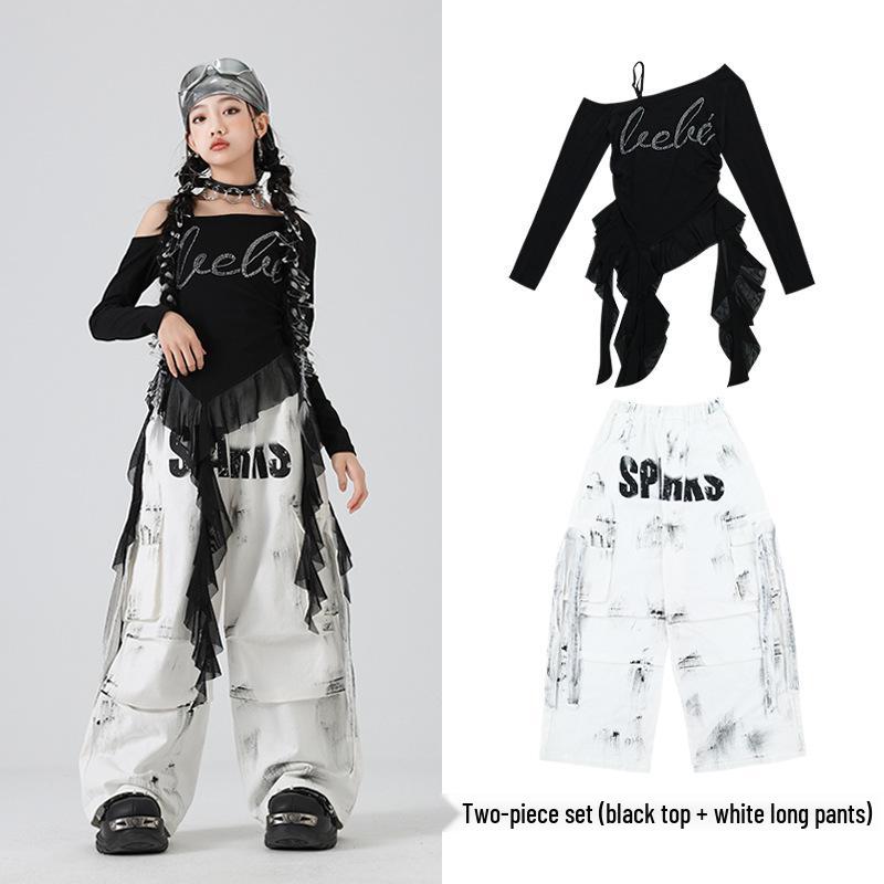 Modern jazzdräkt för barn – Snygg streetdance-outfit för flickor