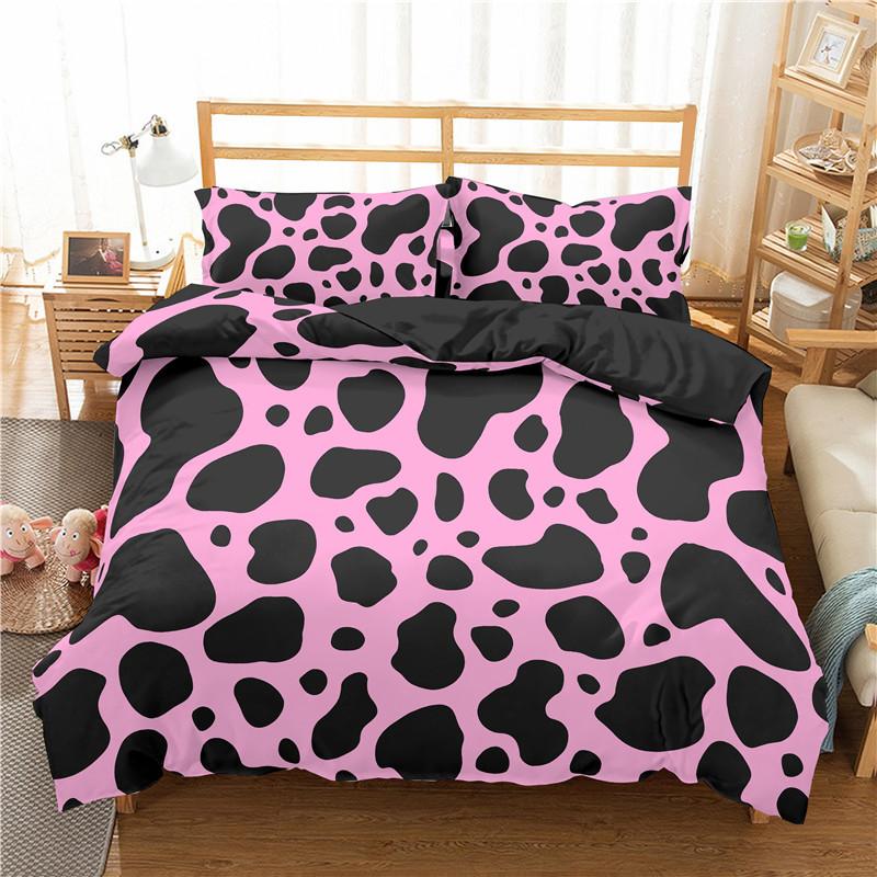 Colorful Leopard Print Duvet Cover Twin Size Safari Cheetah Print Comforter Cover Africa Animal Bedding Set For Girl Boys Teens