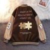 Vintage Baseball Jacket Women Embroidery Oversize Korean Fashion Varsity Jackets College Bomber Button Coats Aesthetic