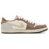 Air Jordan 1 Retro Low OG Year of the Rabbit Unisex Sneakers Brown Palomino Metallic-Gold DV1312-200