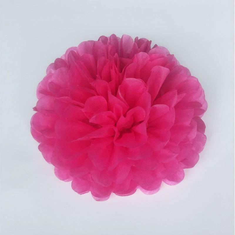 10pcs 4 6 8 10 12Inch Tissue Paper Pom Poms Wedding Party Paper Pompom Flower for Wedding Decoration Pompoms Birthday Baby