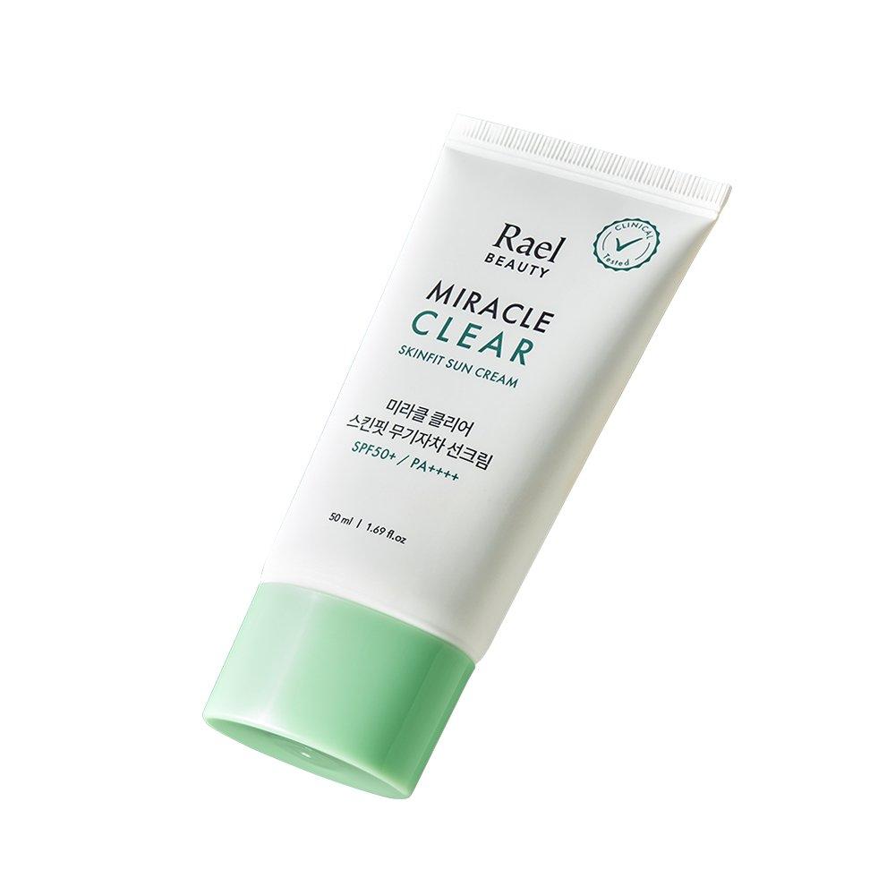 

RAEL BEAUTY Miracle Clear Skin Fit Inorganic Sunscreen 50ML (SPF50+, PA++++)