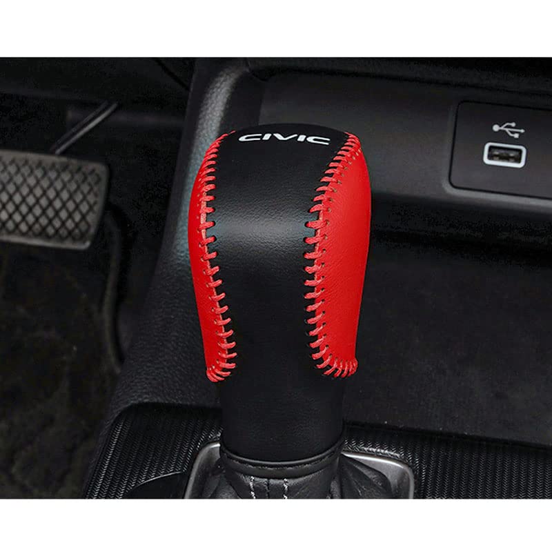 

NIUNIUFU Honda Civic 11th Generation FL1 Shift Knob Cover, Shift Grip Cover, Interior Parts,