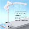 U-Shaped Rain Shower Head: Home Salon Hair Washer with Even Spray & Portable Water Pump, Multiple Outlets