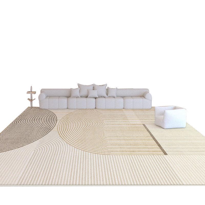 Large Dirt-Resistant French Carpet for Living Room or Bedroom - Easy-Care, Waterproof Velvet for Coffee Table & Sofa