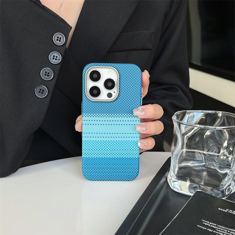 

Для Magsafe Magnetic Carbon Fiber Case для iPhone 16 15 14 13 Pro Max Case Тонкий арамидный чехол для iPhone 16 15 14 Pro Hard