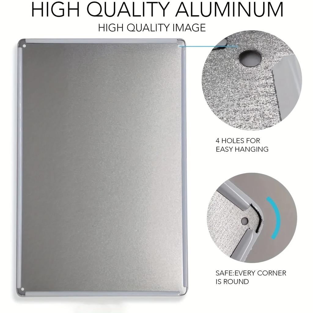 Vintage Metal Dynamic Art We Drink Backyard Bar Humor Tin Sign, 12"x8"/30cm*20cm, Vintage, Wall Decor, Home Decor