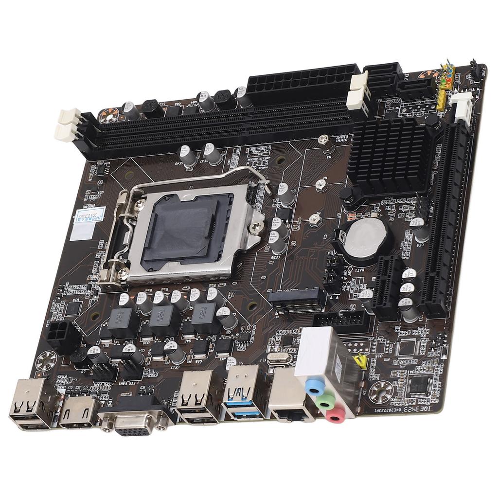 H61 DDR3 Mainboard for LGA 1155pin Dual Channel Support 16GB Memory M ATX Motherboard for Desktop PC