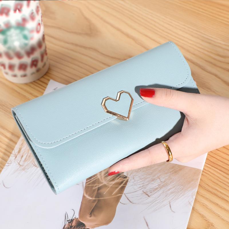 Женские кошельки Последние модели Классические мягкие кожаные держатели карт Кошельки