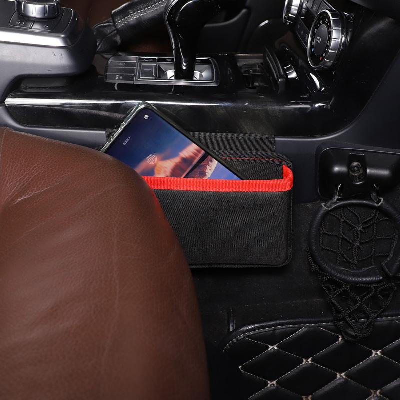 For Mercedes Benz G Class W463 2013-2018 Oxford Fabric Car Multi-use Center Console Side Hanging Bag Phone Storage Bags